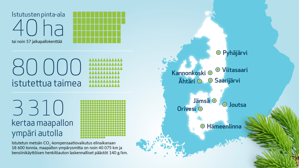 Taimiteko toimintaa viisi vuotta infografiikka