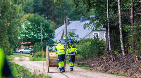 Maakaapelointi menossa