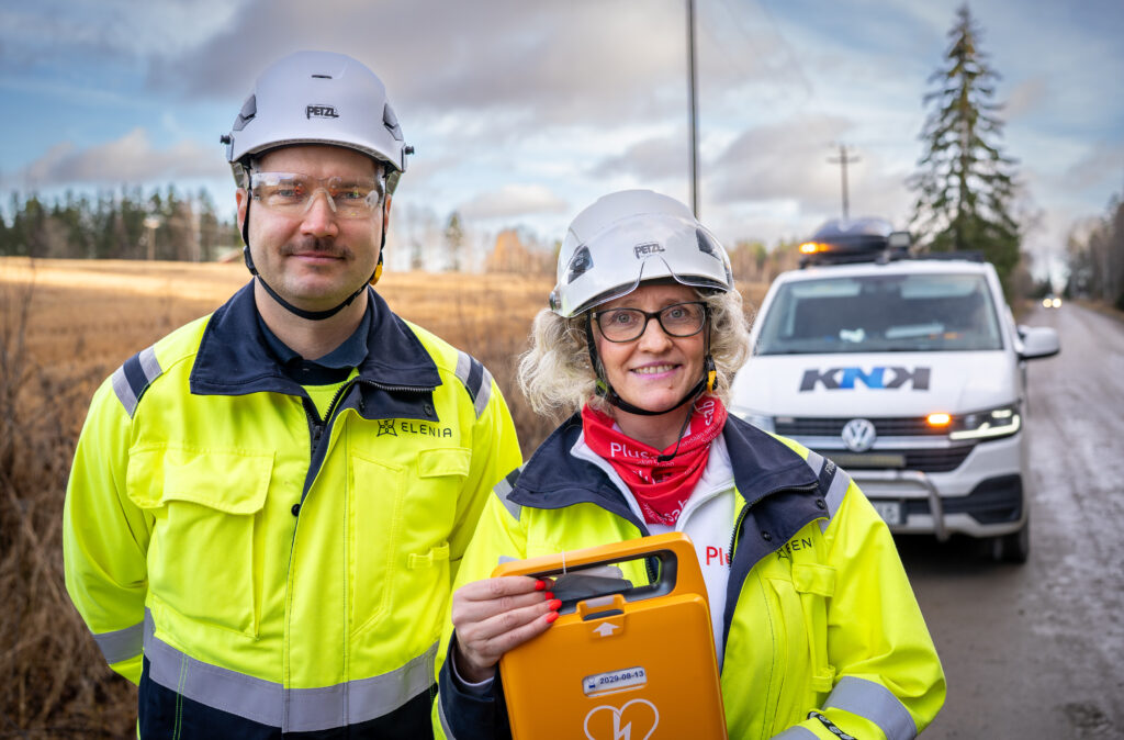 Kuvassa Jesse Jaakkola ja Miia Virtapuro